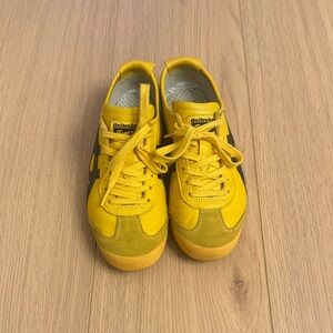 Onitsuka Tiger Yellow Sneakers